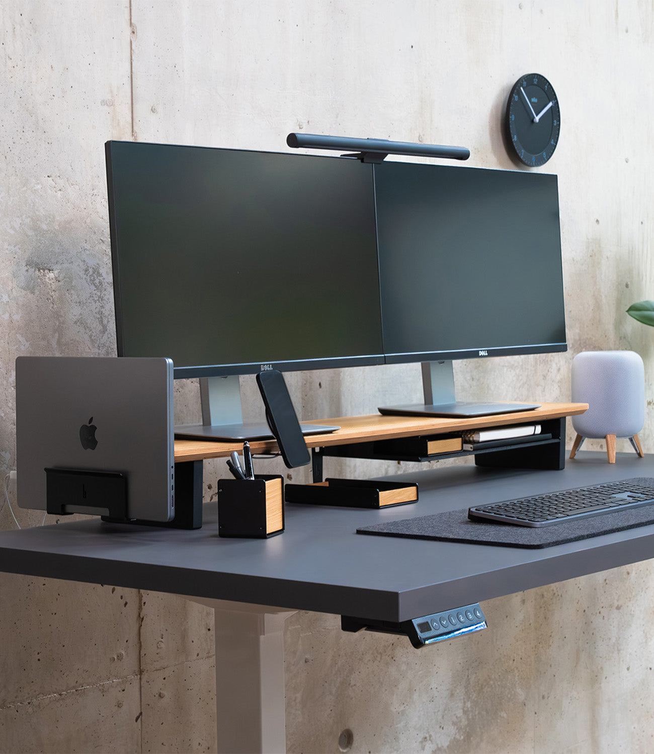 BALOLO, monitor riser, monitor stand, desk shelf, desk setup, desk organizer, modular desk shelf, desk accessories, desk organization, work from home, office