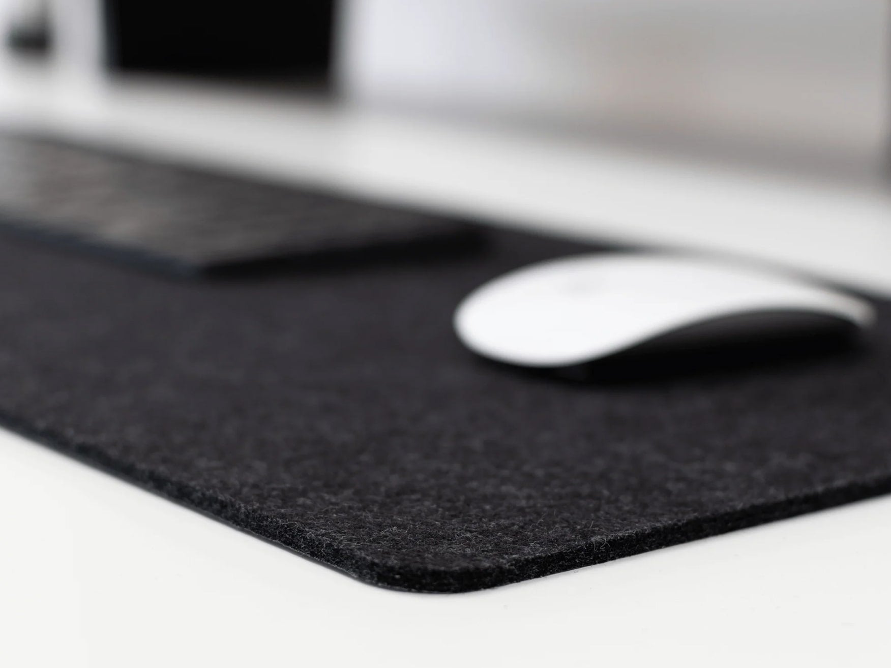 Black desk online pad